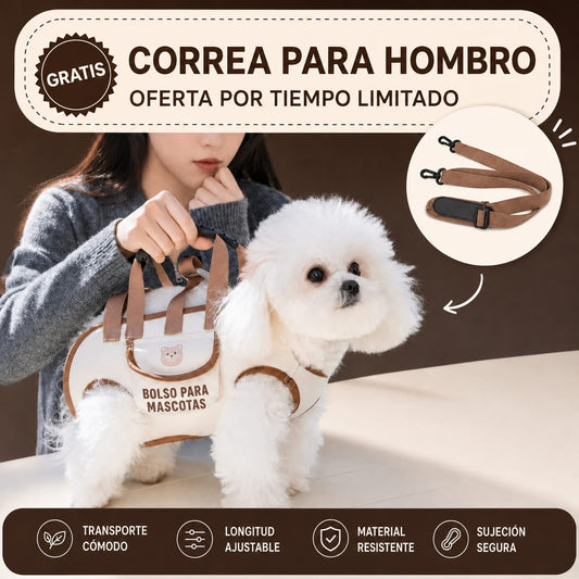 bolso para llevar la mascota